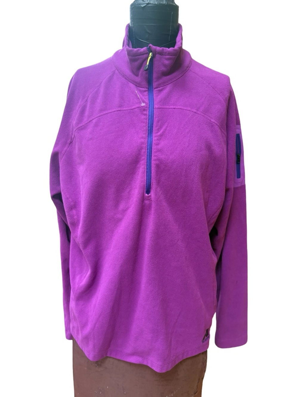 Eddie Bauer Women's Fleece Jacket - Bright Purple